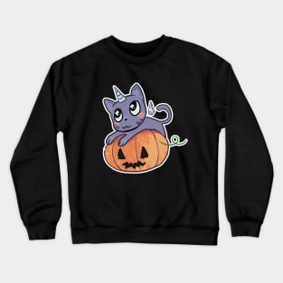 Pumpkin Unicorn! Crewneck Sweatshirt